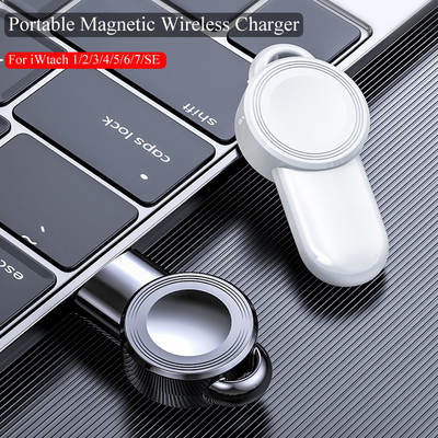 Portable Mini Series 6 Magnetic Wireless Charger Compatible For Iwatch