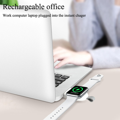 2W Usb Portable Wireless Charger ABS PCB FCC For Apple Iwatch